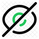 Eye Slash  Icon