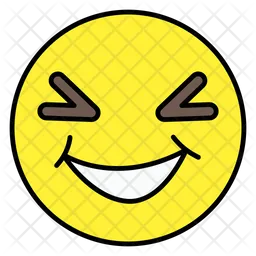 Eye Squint Face Emoji Icon