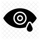 Tear Eye Allergy Icon