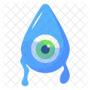 Dripping Eye Bloody Eye Creepy Eye Icon