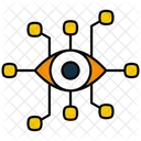 Eye Technology Cybernetics Mechanical Eye Icon