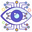Eye Technology Eye Monitoring Network Monitoring Icon
