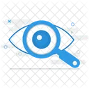 Eye Test Vision Optometry Icon