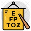 Eye Test Vision Test Eye Chart Icon