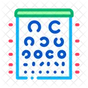 Eyes Ophthalmic Test Icon