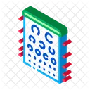 Eyes Ophthalmic Test Icon