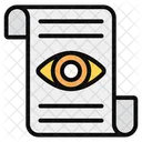 Eye Test Eye Report Optical Test Icon