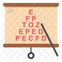 Eye Test Vision Test Eye Chart Icon