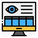 Vision Test Outcome Eye Examination Outcome Visual Acuity Result Icon