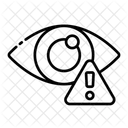 Eye Warning  Icon