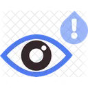 Eye Warning  Icon