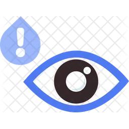 Eye Warning  Icon