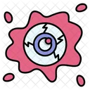 Eye With Blood Icon