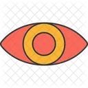 Eyeball Circle Illustration Icon