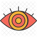 Eyeball View Optical Icon