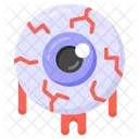 Bloody Eye Organ Scary Eye Icon