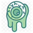Eyeball Fright Spooky Icon