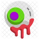 Eyeball Halloween Horror Icon