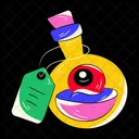 Eyeball Bottle  Icon