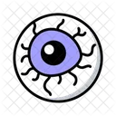 Eyeball Creepy Gaze Icon