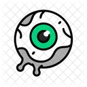 Eyeball Creepy Gaze Icon