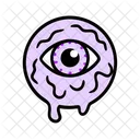 Eyeball Creepy Gaze Icon