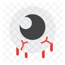 Eyeball Evil Scary Icon