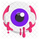 Pumpkin Eyeball Witch Icon