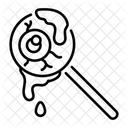 Eyeball Lollipop  Icon