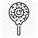 Eyeball Lollipop Candy Sweet Icon