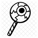 Eyeball Candy Eyeball Lollipop Edible Icon