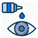 Medical Healthy Eyedropper Icon