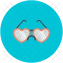 Eyeglass Heart Glasses Icon
