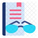 Eyeglass Spectacles Book Icon