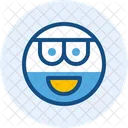 Eyeglass Beard Emoji Expression Icon