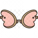 Eyeglasses Butterfly Frame Icon