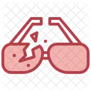 Eyeglasses Broken  Icon