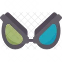 Eyeglasses Foldable Frames Symbol