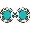 Eyeglasses Patterned Frames Icon