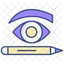 Eyeliner pencil  Icon