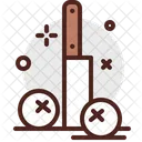 Eyes And Knife  Icon