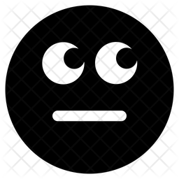 Eyes Roll Face Emoji Icon