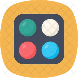 Eyeshadows Palette  Icon