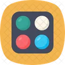 Eyeshadows Makeup Cosmetics Icône