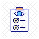 Eyesight check  Icon