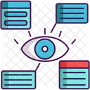 Eyetap Augmentation Augmentation Biometric Icône