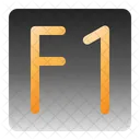 F 1 Key  Icône