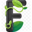 F Alphabet Letter Icon