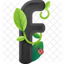 F Alphabet Letter Icon