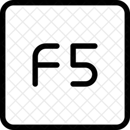 Tecla F5  Ícone